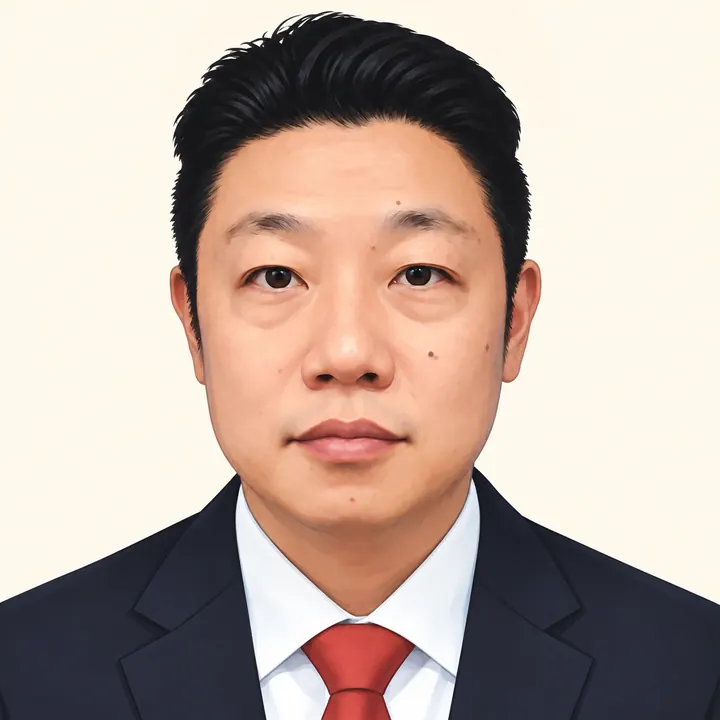 佐藤拓道のプロフィールイラスト